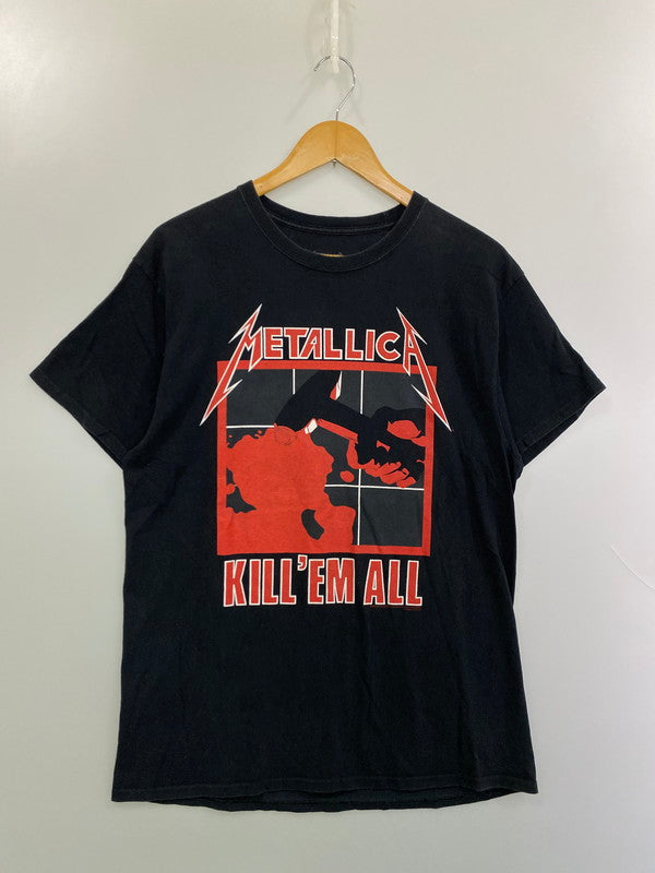 【中古品】【メンズ】 METALLICA KILL'EM ALL 2007 TEE プリント Tシャツ メンズ トップス メタリカ バンド ヘヴィメタル 146-251216-em-17-min サイズ：L カラー：ブラック 万代Net店