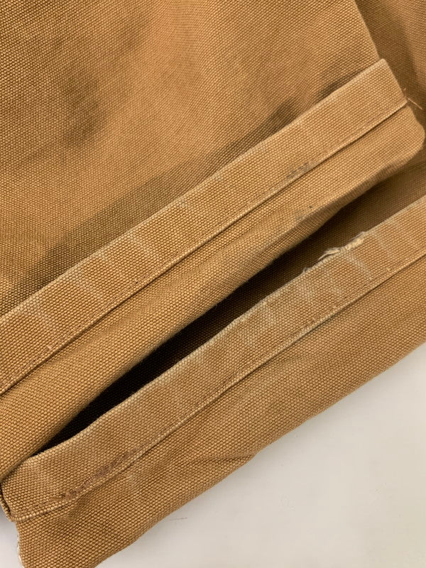 【中古品】【メンズ】 Carhartt カーハート ダブルニー オーバーオール R01 BRN オールインワン ツナギ サロペット 157-251216-em-45-min サイズ：44×34 カラー：ブラウン 万代Net店