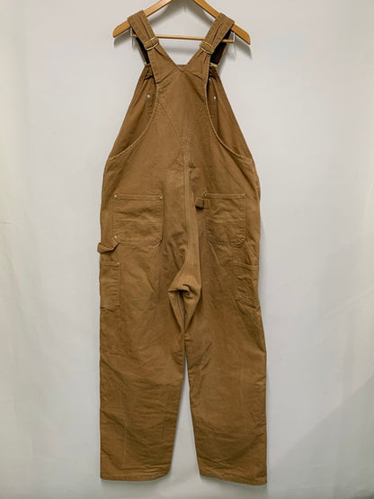 【中古品】【メンズ】 Carhartt カーハート ダブルニー オーバーオール R01 BRN オールインワン ツナギ サロペット 157-251216-em-45-min サイズ：44×34 カラー：ブラウン 万代Net店