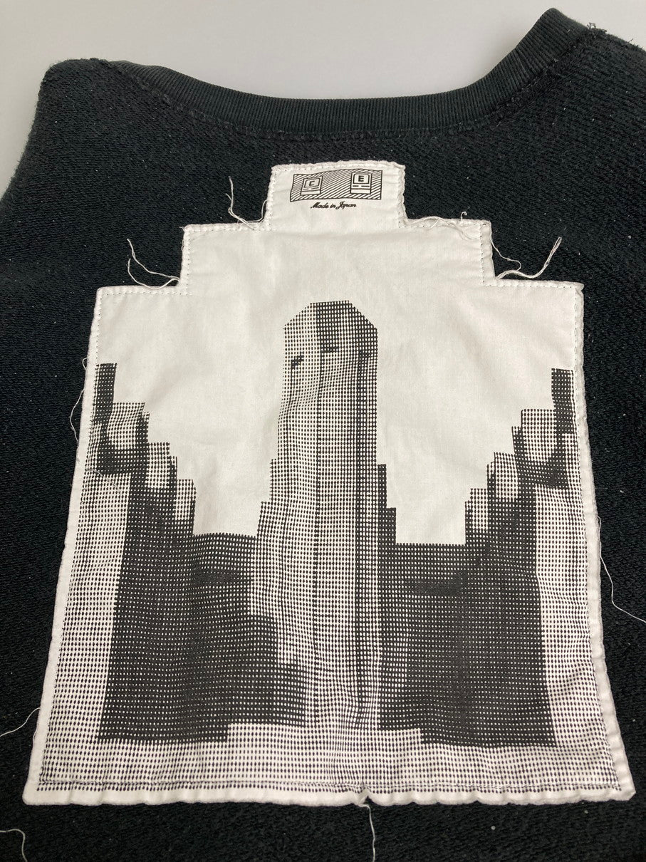 【中古品】【メンズ】 C.E CAVEMPT シーイー キャブエンプト GRAPHIC SWEATSHIRT グラフィック スウェット シャツ メンズ トップス トレーナー 142-251214-em-45-min サイズ：L カラー：ブラック 万代Net店