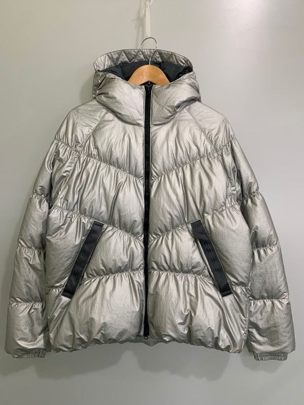 【現状渡し品】【メンズ】 NIKE ナイキ FILL DOWN AOP HOODIE JACKET BV4710-096 19AW フィル ダウン フーディー ジャケット スポーツウエア メンズ アウター 148-251216-em-55-min サイズ：S カラー：シルバー 万代Net店