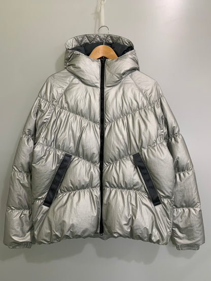 【現状渡し品】【メンズ】 NIKE ナイキ FILL DOWN AOP HOODIE JACKET BV4710-096 19AW フィル ダウン フーディー ジャケット スポーツウエア メンズ アウター 148-251216-em-55-min サイズ：S カラー：シルバー 万代Net店