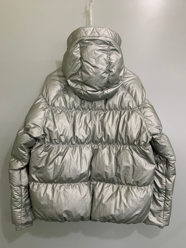 【現状渡し品】【メンズ】 NIKE ナイキ FILL DOWN AOP HOODIE JACKET BV4710-096 19AW フィル ダウン フーディー ジャケット スポーツウエア メンズ アウター 148-251216-em-55-min サイズ：S カラー：シルバー 万代Net店