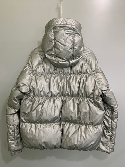 【現状渡し品】【メンズ】 NIKE ナイキ FILL DOWN AOP HOODIE JACKET BV4710-096 19AW フィル ダウン フーディー ジャケット スポーツウエア メンズ アウター 148-251216-em-55-min サイズ：S カラー：シルバー 万代Net店