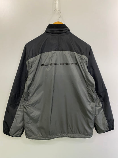 【中古品】【メンズ】 NIKE ナイキ × F.C.R.B. エフ・シー・レアル・ブリストル REVERSIBLE JACKET リバーシブル ジャケット メンズ アウター スポーツウエア 142-251216-em-22-min サイズ：S カラー：グレー/ブラック 万代Net店