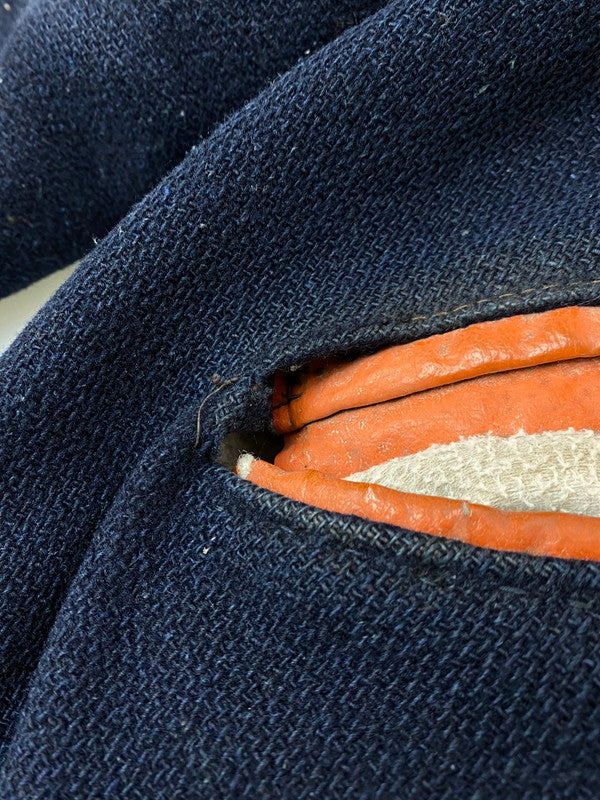 【現状渡し品】【メンズ】 DELONG デロング WOOL VARSITY JACKET 70-80'S ウール バーシティー ジャケット メンズ アウター ブルゾン 146-251216-em-21-min カラー：ネイビー 万代Net店