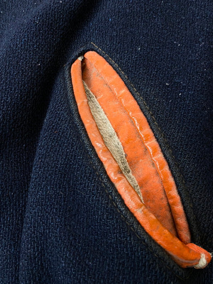 【現状渡し品】【メンズ】 DELONG デロング WOOL VARSITY JACKET 70-80'S ウール バーシティー ジャケット メンズ アウター ブルゾン 146-251216-em-21-min カラー：ネイビー 万代Net店