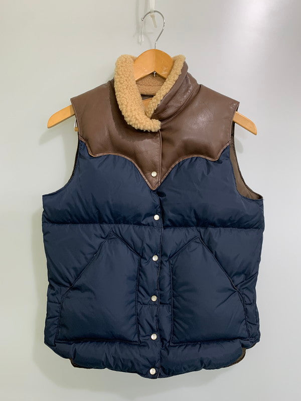 【中古品】【メンズ】 ROCKY MOUNTAIN FEATHERBED ロッキーマウンテンフェザーベッド CHRISTY VEST 450-492-04 クリスティ ベスト メンズ アウター 145-251216-em-49-min サイズ：9/10 カラー：ネイビー 万代Net店