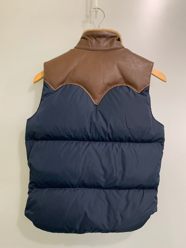 【中古品】【メンズ】 ROCKY MOUNTAIN FEATHERBED ロッキーマウンテンフェザーベッド CHRISTY VEST 450-492-04 クリスティ ベスト メンズ アウター 145-251216-em-49-min サイズ：9/10 カラー：ネイビー 万代Net店