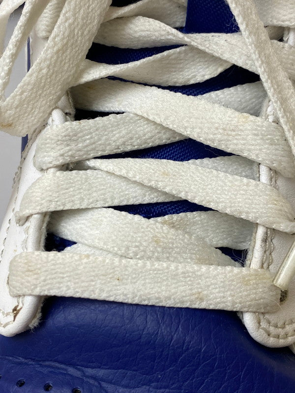 【中古品】【メンズ】 NIKE ナイキ AIR JORDAN 1 MID WHITE NAVY YELLOW 554724-131 エアジョーダン1 ミッド メンズ スニーカー 靴 シューズ 160-251216-em-29-min サイズ：26.0cm カラー：ホワイト/ネイビー/イエロー 万代Net店