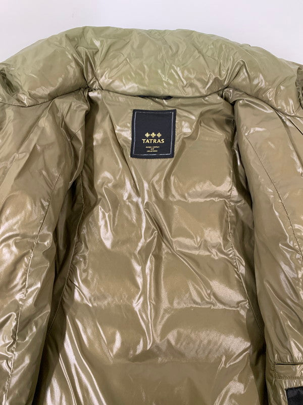【中古品】【メンズ/レディース】 TATRAS タトラス SALACIA DOWN JACKET LTA14A4352 サラシア ダウン ジャケット アウター 168-251216-em-42-min サイズ：3 カラー：カーキ 万代Net店