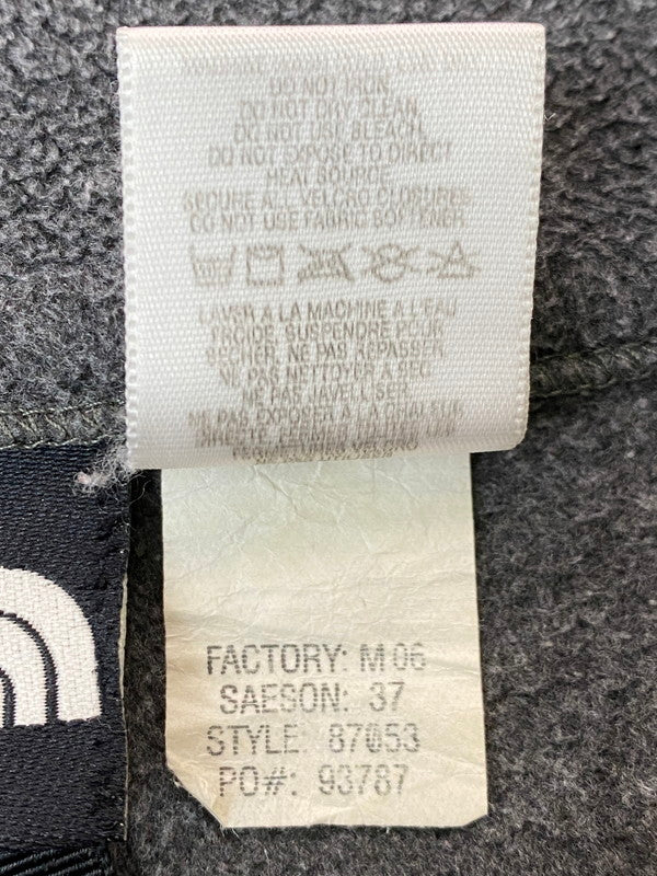 【中古品】【メンズ】 THE NORTH FACE ザ・ノースフェイス FLEECE JACKET 87053 フリース ジャケット メンズ アウター フルジップ 防寒 144-251216-em-20-min サイズ：S カラー：グレー 万代Net店