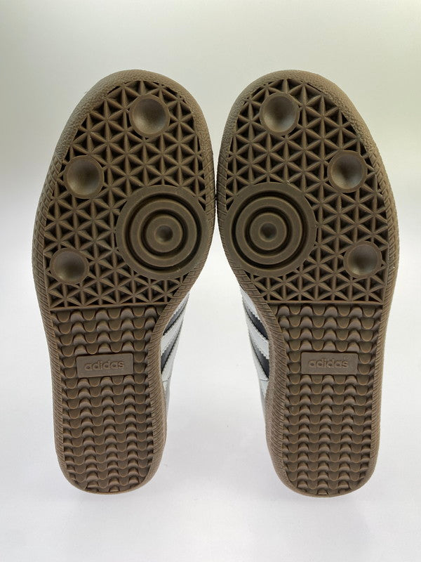 【中古品】【メンズ】 adidas アディダス ADIDAS 019000 SAMBA LEATHER CORE BLACK サンバ レザー メンズ シューズ スニーカー 靴 161-251218-em-06-min サイズ：26.5cm カラー：コアブラック 万代Net店