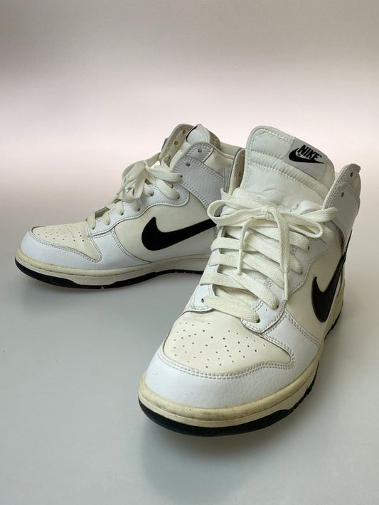【中古品】【メンズ】 NIKE ナイキ DUNK HIGH WHITE BLACK 904233-103 ダンク ハイ メンズ スニーカー 靴 シューズ 160-251216-em-31-min サイズ：27.0cm カラー：ホワイト/ブラック 万代Net店