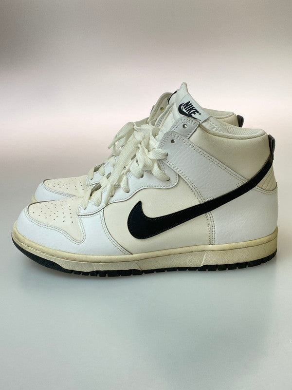 【中古品】【メンズ】 NIKE ナイキ DUNK HIGH WHITE BLACK 904233-103 ダンク ハイ メンズ スニーカー 靴 シューズ 160-251216-em-31-min サイズ：27.0cm カラー：ホワイト/ブラック 万代Net店