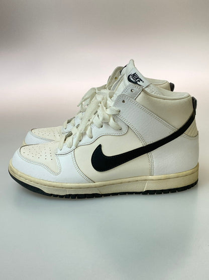 【中古品】【メンズ】 NIKE ナイキ DUNK HIGH WHITE BLACK 904233-103 ダンク ハイ メンズ スニーカー 靴 シューズ 160-251216-em-31-min サイズ：27.0cm カラー：ホワイト/ブラック 万代Net店