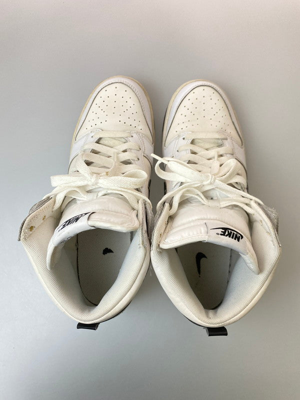 【中古品】【メンズ】 NIKE ナイキ DUNK HIGH WHITE BLACK 904233-103 ダンク ハイ メンズ スニーカー 靴 シューズ 160-251216-em-31-min サイズ：27.0cm カラー：ホワイト/ブラック 万代Net店