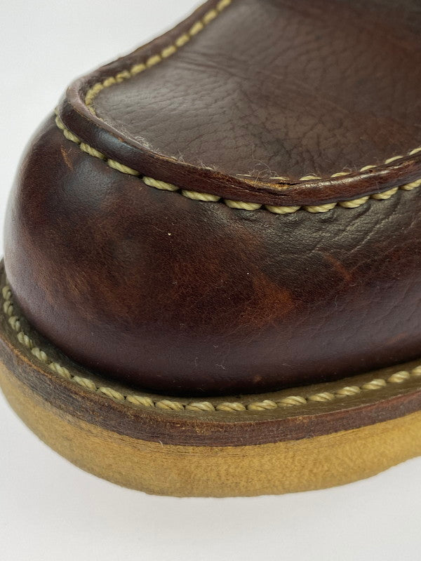 【中古品】【メンズ】 RED WING レッドウィング 6INCH CLASSIC MOC 8138 ６インチ クラシック モック メンズ レザー ブーツ 靴 シューズ 164-251218-em-14-min サイズ：27.0cm カラー：ブライアー オイルスリック 万代Net店