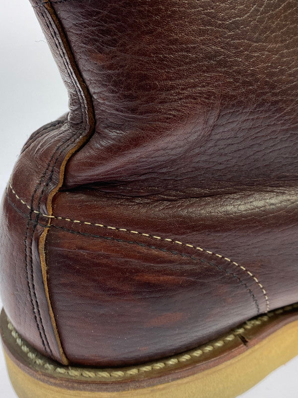 【中古品】【メンズ】 RED WING レッドウィング 6INCH CLASSIC MOC 8138 ６インチ クラシック モック メンズ レザー ブーツ 靴 シューズ 164-251218-em-14-min サイズ：27.0cm カラー：ブライアー オイルスリック 万代Net店