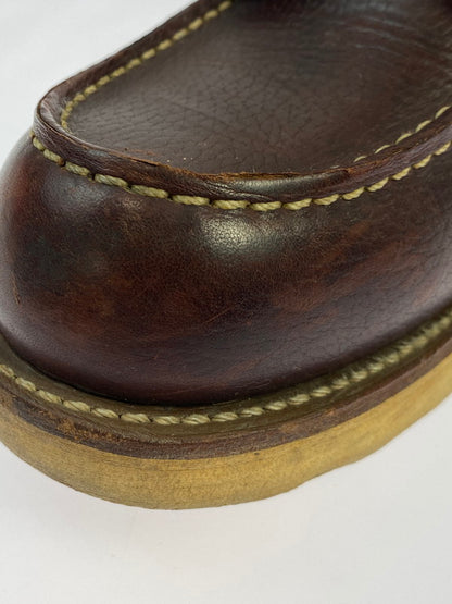 【中古品】【メンズ】 RED WING レッドウィング 6INCH CLASSIC MOC 8138 ６インチ クラシック モック メンズ レザー ブーツ 靴 シューズ 164-251218-em-14-min サイズ：27.0cm カラー：ブライアー オイルスリック 万代Net店