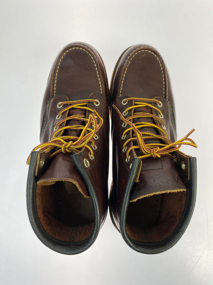【中古品】【メンズ】 RED WING レッドウィング 6INCH CLASSIC MOC 8138 ６インチ クラシック モック メンズ レザー ブーツ 靴 シューズ 164-251218-em-14-min サイズ：27.0cm カラー：ブライアー オイルスリック 万代Net店