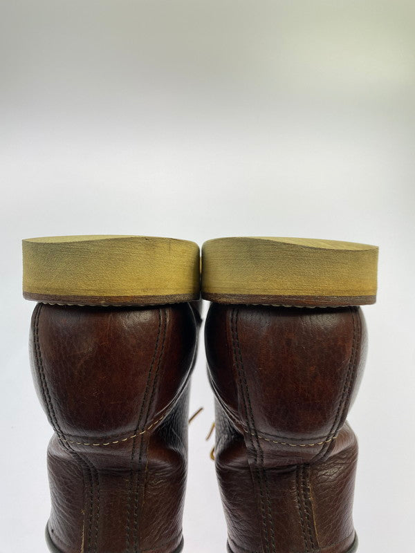 【中古品】【メンズ】 RED WING レッドウィング 6INCH CLASSIC MOC 8138 ６インチ クラシック モック メンズ レザー ブーツ 靴 シューズ 164-251218-em-14-min サイズ：27.0cm カラー：ブライアー オイルスリック 万代Net店