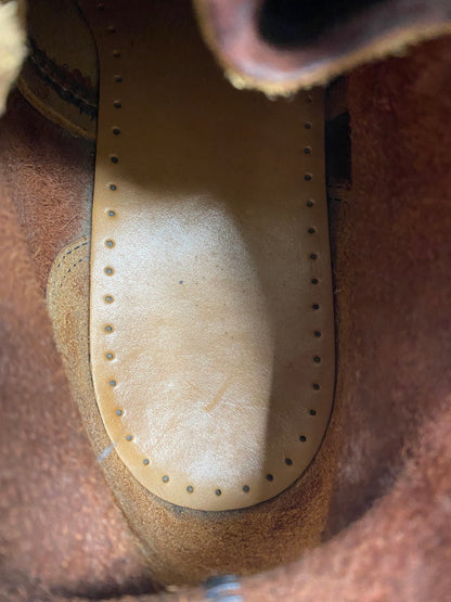 【中古品】【メンズ】 RED WING レッドウィング 6INCH CLASSIC MOC 8138 ６インチ クラシック モック メンズ レザー ブーツ 靴 シューズ 164-251218-em-14-min サイズ：27.0cm カラー：ブライアー オイルスリック 万代Net店