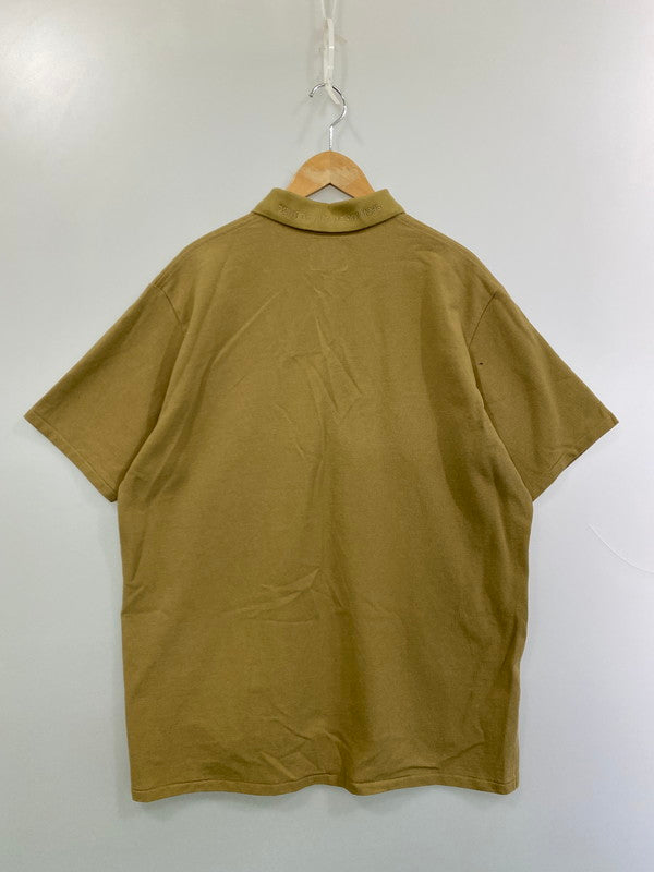 【中古品】【メンズ】 WASTED YOUTH ウェイステッドユース LOGO S S POLO SHIRT ロゴ 半袖 ポロシャツ メンズ トップス 142-251216-em-24-min サイズ：L カラー：ライトモスグリーン 万代Net店