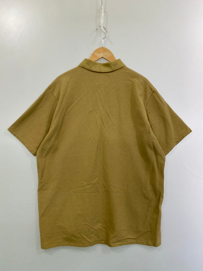 【中古品】【メンズ】 WASTED YOUTH ウェイステッドユース LOGO S S POLO SHIRT ロゴ 半袖 ポロシャツ メンズ トップス 142-251216-em-24-min サイズ：L カラー：ライトモスグリーン 万代Net店