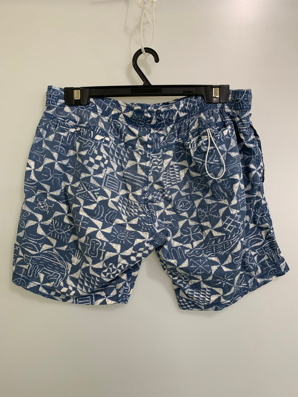 【中古品】【メンズ】 DEUS EX MACHINA デウス エクス マキナSANDBAR SHORT - BURNT SIENNA DMA42159D ショートパンツ ハーフパンツ メンズ 海パン 152-251216-em-54-min サイズ：M カラー：ブルー系 万代Net店