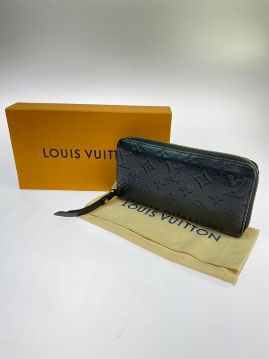 【現状渡し品】【メンズ/レディース】 LOUIS VUITTON ルイ・ヴィトン モノグラム アンプラント ジッピーウォレット M61684 長財布 メンズ レディース 小物 179-251223-em-01-min カラー：ブラック 万代Net店