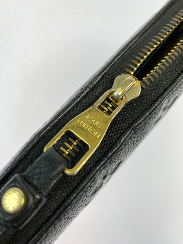 【現状渡し品】【メンズ/レディース】 LOUIS VUITTON ルイ・ヴィトン モノグラム アンプラント ジッピーウォレット M61684 長財布 メンズ レディース 小物 179-251223-em-01-min カラー：ブラック 万代Net店