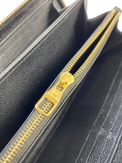 【現状渡し品】【メンズ/レディース】 LOUIS VUITTON ルイ・ヴィトン モノグラム アンプラント ジッピーウォレット M61684 長財布 メンズ レディース 小物 179-251223-em-01-min カラー：ブラック 万代Net店