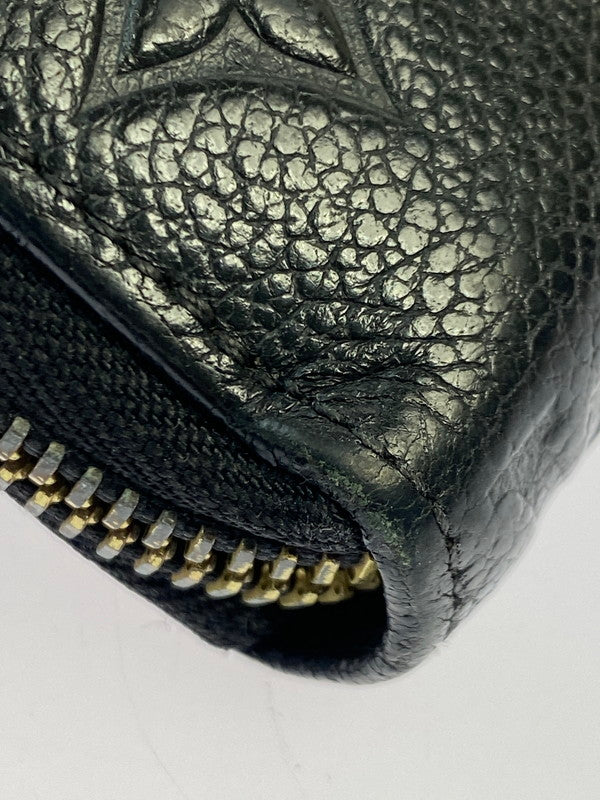 【現状渡し品】【メンズ/レディース】 LOUIS VUITTON ルイ・ヴィトン モノグラム アンプラント ジッピーウォレット M61684 長財布 メンズ レディース 小物 179-251223-em-01-min カラー：ブラック 万代Net店
