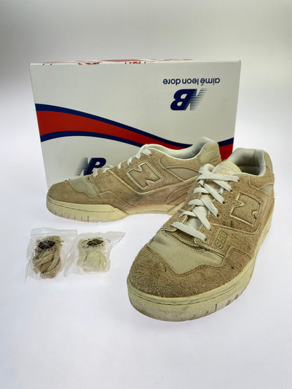 【中古品】【メンズ】 NEW BALANCE ニューバランス × Aime Leon Dore エメレオンドレ BB550DA1 550 トープ スニーカー メンズ 靴 シューズ ローカット バスケ 163-251218-em-08-min サイズ：28.5cm 万代Net店
