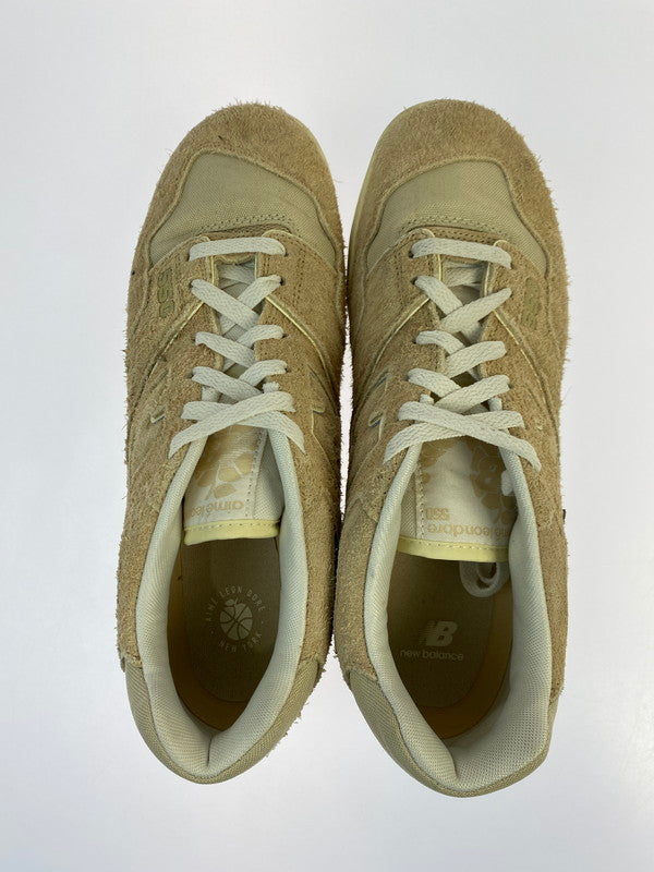 【中古品】【メンズ】 NEW BALANCE ニューバランス × Aime Leon Dore エメレオンドレ BB550DA1 550 トープ スニーカー メンズ 靴 シューズ ローカット バスケ 163-251218-em-08-min サイズ：28.5cm 万代Net店