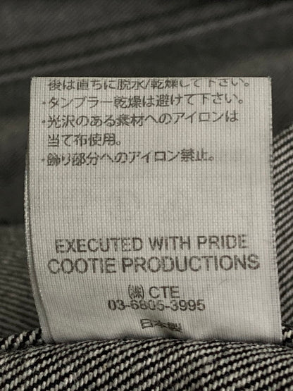 【中古美品】【メンズ】 COOTIE PRODUCTION クーティープロダクションズ 3RD TYPE DENIM JACKET CTE-24S202 デニムジャケット アウター 142-251216-jt-12-min サイズ：XL カラー：ブラック 万代Net店