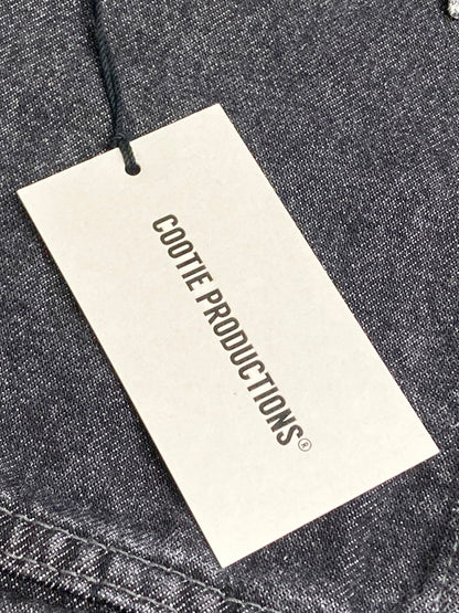 【中古美品】【メンズ】 COOTIE PRODUCTION クーティープロダクションズ 3RD TYPE DENIM JACKET CTE-24S202 デニムジャケット アウター 142-251216-jt-12-min サイズ：XL カラー：ブラック 万代Net店