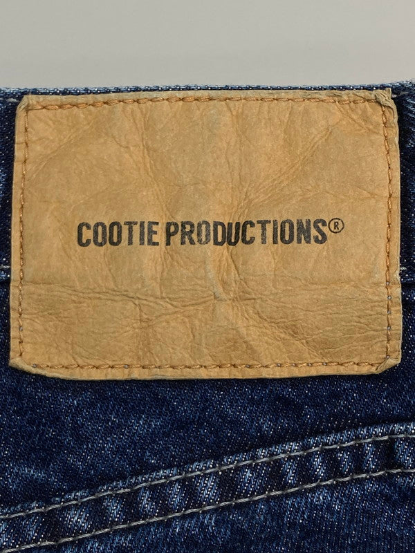 【中古美品】【メンズ】 COOTIE PRODUCTION クーティープロダクションズ 5 POCKET BAGGY DENIM PANTS CTE-23A104 5ポケット バギー デニムパンツ ボトムス 153-251216-jt-18-min サイズ：XL カラー：インディゴ 万代Net店