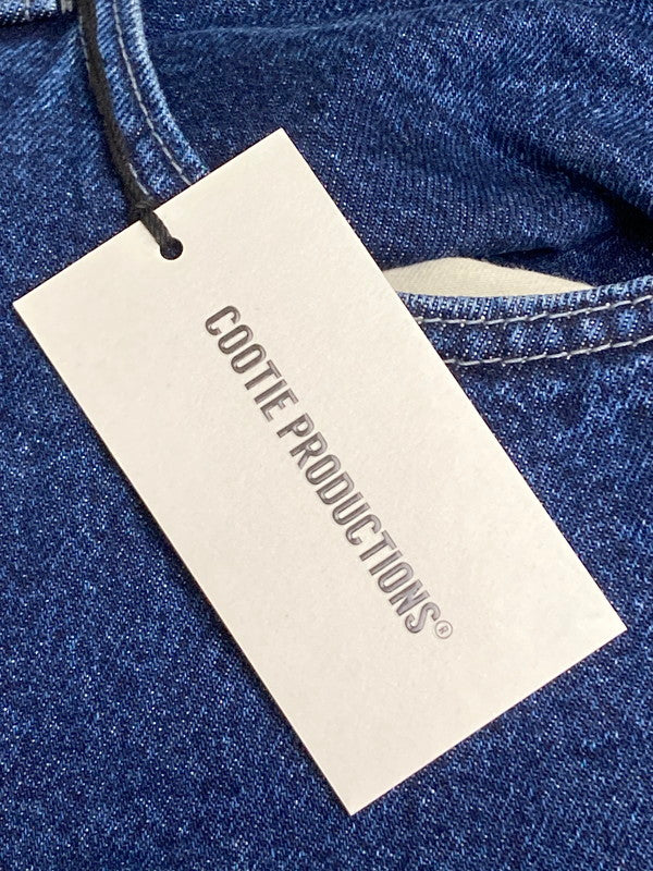 【中古美品】【メンズ】 COOTIE PRODUCTION クーティープロダクションズ 5 POCKET BAGGY DENIM PANTS CTE-23A104 5ポケット バギー デニムパンツ ボトムス 153-251216-jt-18-min サイズ：XL カラー：インディゴ 万代Net店