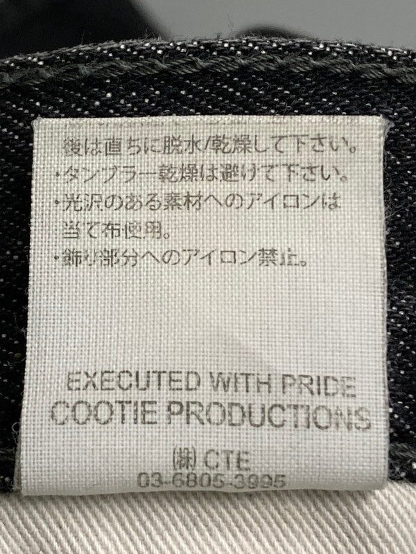 【中古美品】【メンズ】 COOTIE PRODUCTION クーティープロダクションズ 5 POCKET BAGGY DENIM PANTS CTE-24S104 5ポケット バギー デニムパンツ ボトムス 153-251216-jt-19-min サイズ：XL カラー：ブラックインディゴ 万代Net店