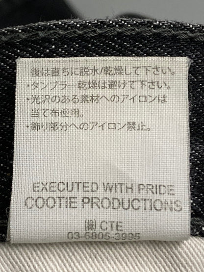 【中古美品】【メンズ】 COOTIE PRODUCTION クーティープロダクションズ 5 POCKET BAGGY DENIM PANTS CTE-24S104 5ポケット バギー デニムパンツ ボトムス 153-251216-jt-19-min サイズ：XL カラー：ブラックインディゴ 万代Net店