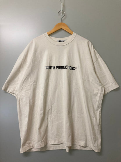 【中古美品】【メンズ】 COOTIE PRODUCTION クーティープロダクションズ MVS JERSEY PRINT S S TEE CTE-24S327 プリント Tシャツ トップス 142-251216-jt-06-min サイズ：XL カラー：アイボリー 万代Net店