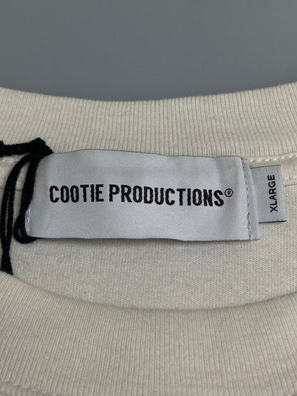 【中古美品】【メンズ】 COOTIE PRODUCTION クーティープロダクションズ MVS JERSEY PRINT S S TEE CTE-24S327 プリント Tシャツ トップス 142-251216-jt-06-min サイズ：XL カラー：アイボリー 万代Net店