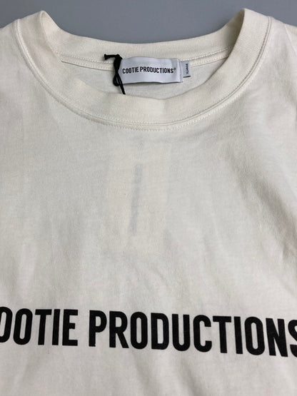 【中古美品】【メンズ】 COOTIE PRODUCTION クーティープロダクションズ MVS JERSEY PRINT S S TEE CTE-24S327 プリント Tシャツ トップス 142-251216-jt-06-min サイズ：XL カラー：アイボリー 万代Net店