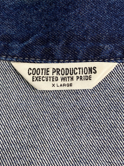 【中古美品】【メンズ】 COOTIE PRODUCTION クーティープロダクションズ CTE-23A204 3RD TYPE DENIM JACKET デニムジャケット アウター 142-251216-jt-11-min サイズ：XL カラー：インディゴ 万代Net店