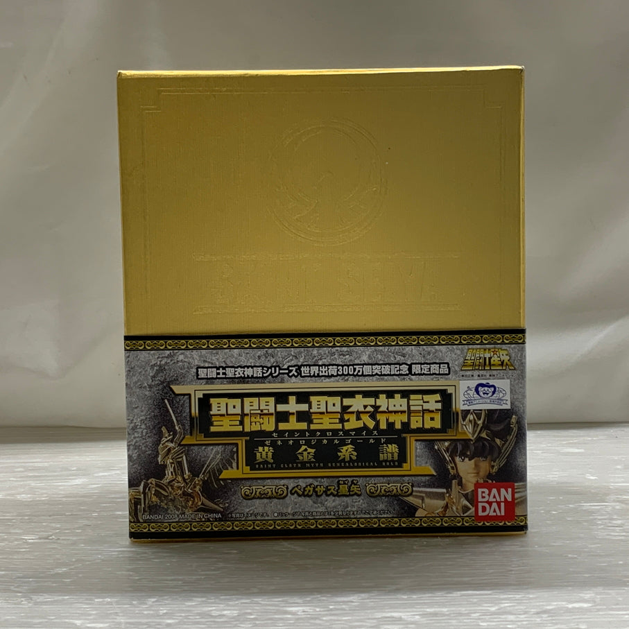 【中古品】 聖闘士聖衣神話 ペガサス星矢 黄金系譜 「聖闘士星矢」出荷300万個突破記念限定品 フィギュア BANDAI 051-260721-em-03-min 万代Net店