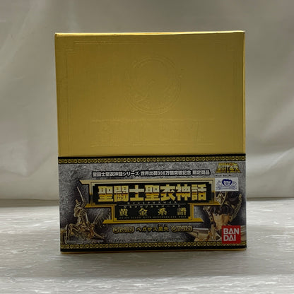 【中古品】 聖闘士聖衣神話 ペガサス星矢 黄金系譜 「聖闘士星矢」出荷300万個突破記念限定品 フィギュア BANDAI 051-260721-em-03-min 万代Net店