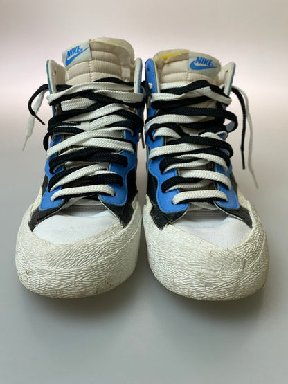 【現状渡し品】【メンズ】 NIKE ナイキ × SACAI サカイ BLAZER MID BLACK BLUE BV0072-001 ブレーザーミッド スニーカー 靴 メンズ シューズ 160-251216-em-28-min サイズ：28.5cm カラー：ブラック/ブルー 万代Net店