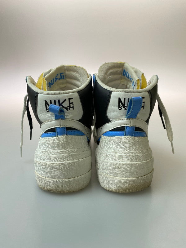 【現状渡し品】【メンズ】 NIKE ナイキ × SACAI サカイ BLAZER MID BLACK BLUE BV0072-001 ブレーザーミッド スニーカー 靴 メンズ シューズ 160-251216-em-28-min サイズ：28.5cm カラー：ブラック/ブルー 万代Net店